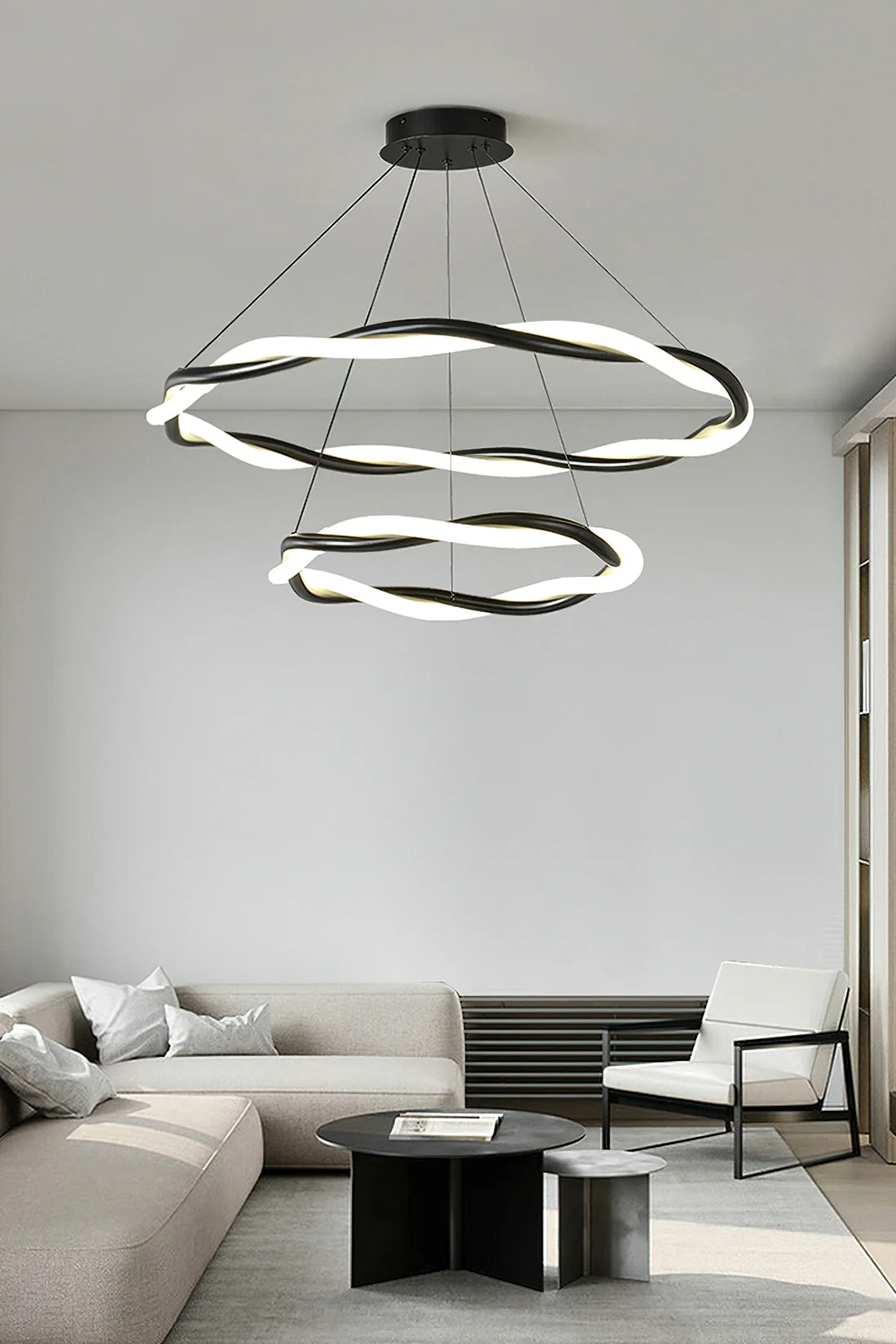 LED Rings Light Chandeliers BO-5926