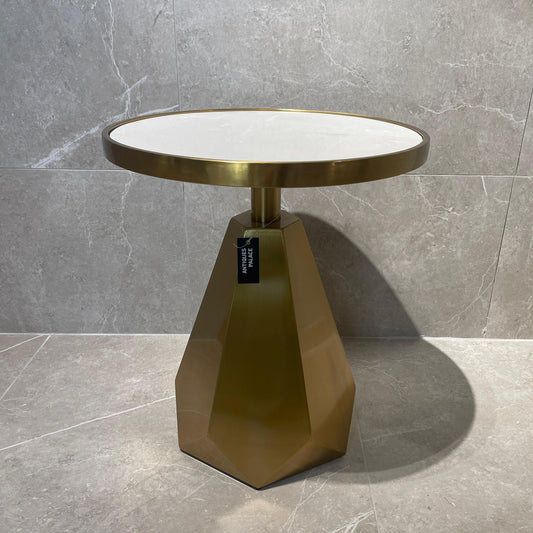 Golden Stainless Steel Side Table B-1#