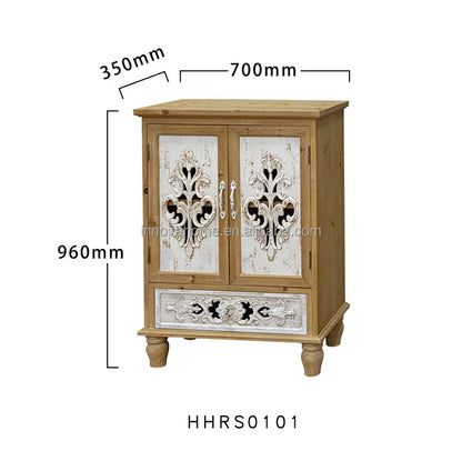 Classic Rustic Wooden Cabinet HX7919