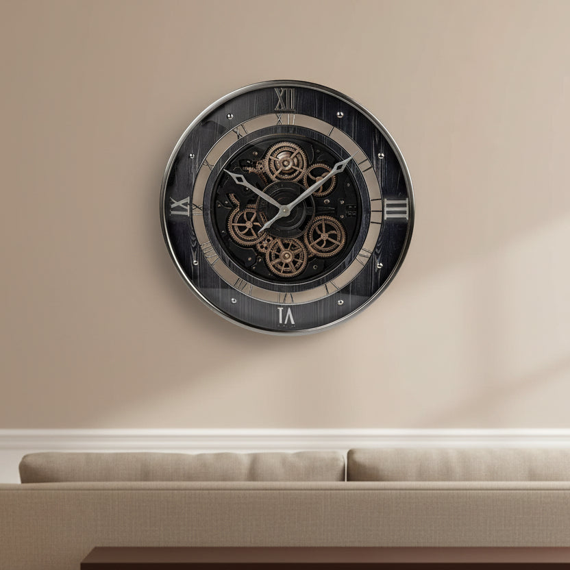 Luxury Skeleton Wall Clock – 60 cm 75052