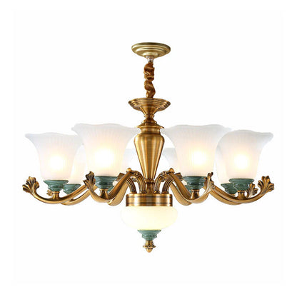 Glass Pendant Chandelier 6601