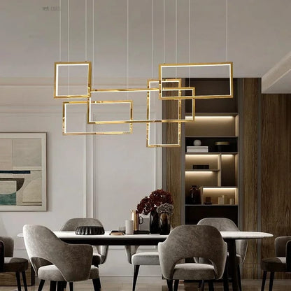 5-SQUARE PENDANT LIGHTS