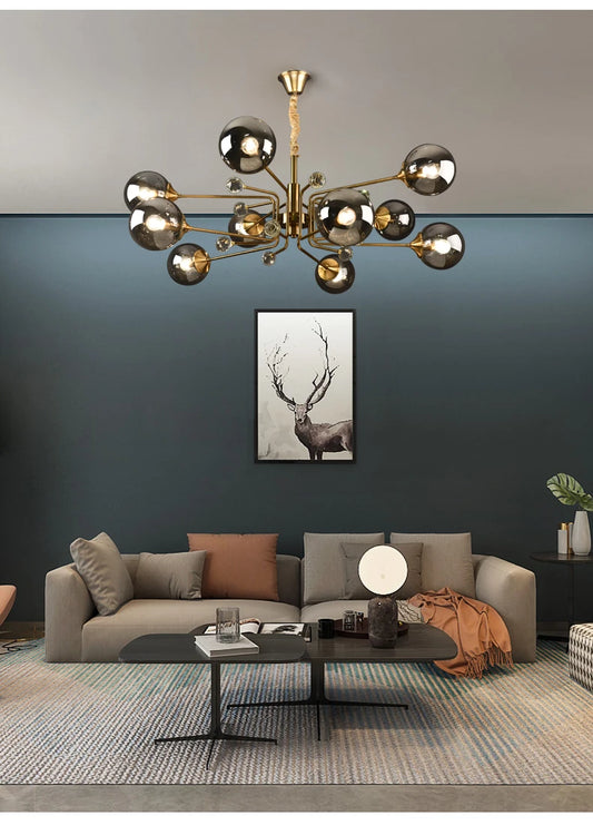 6-Lights Modern Chandelier 8970