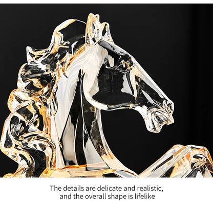 Acrylic Horse Figurine  T2120