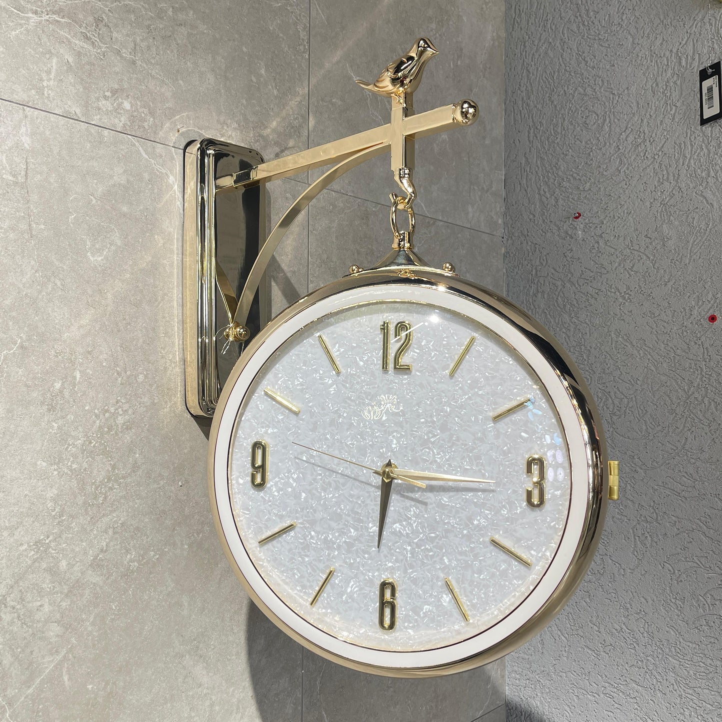 Double Sided Wall Clock 8254b