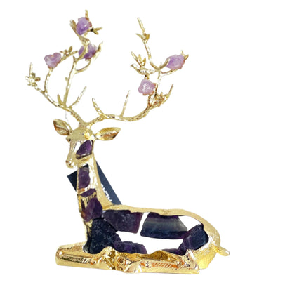 Exclusive Gold Reindeers Set of 2 FYPC-9