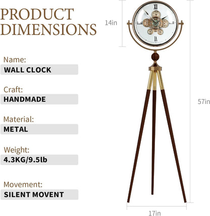 Modern Grandfather Clock 60033B