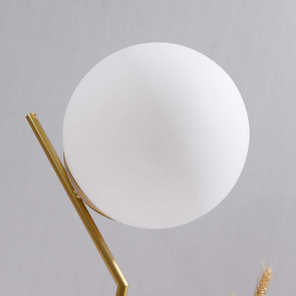 Glass Ball Table Lamp