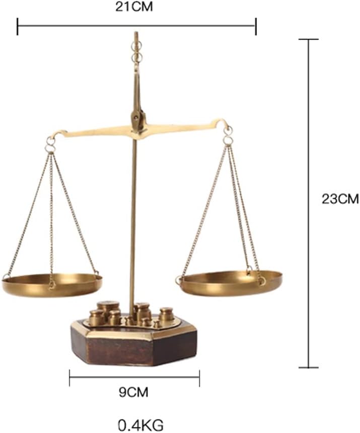 Vintage Brass Scale Y0842