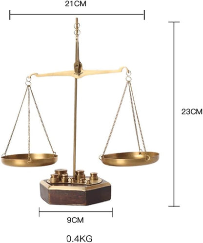 Vintage Brass Scale Y0842