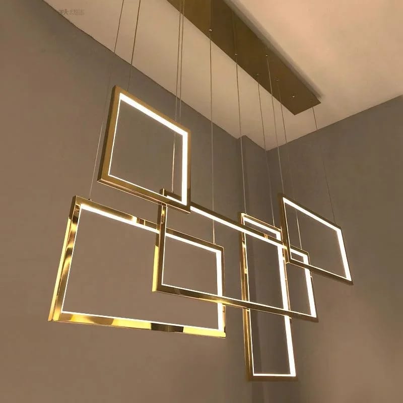 5-SQUARE PENDANT LIGHTS