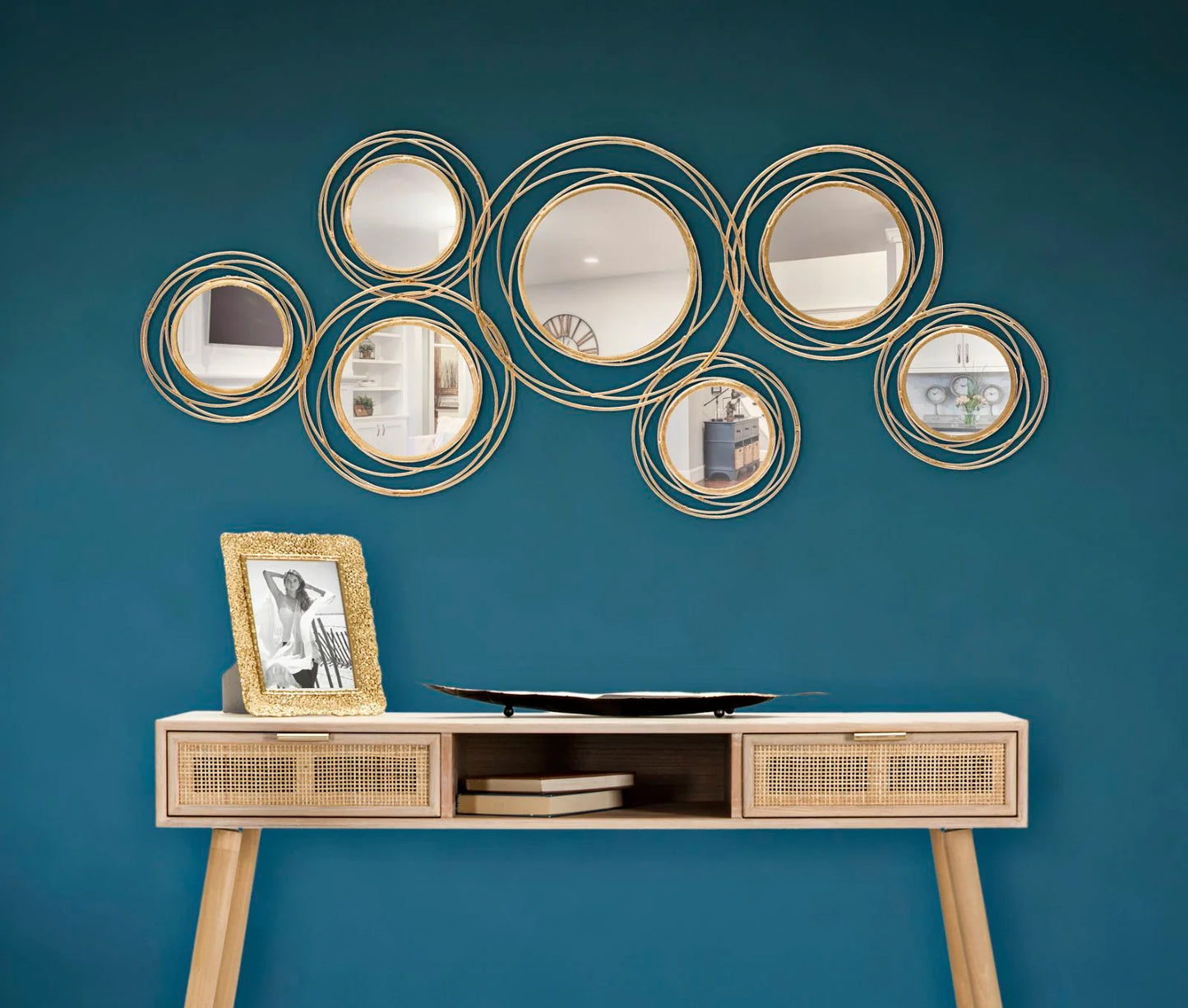 Golden Wall Mirrors (Modern Decoration) 54332