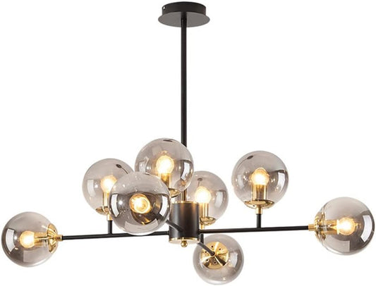 8-Lights Mid Century Modern Chandelier Lights