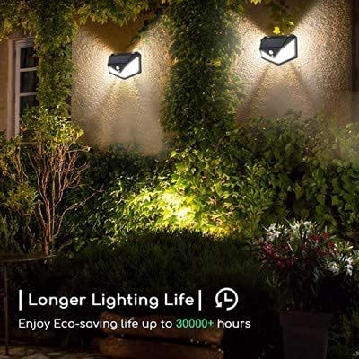 Solar Powered Motion Sensor Lights S-502