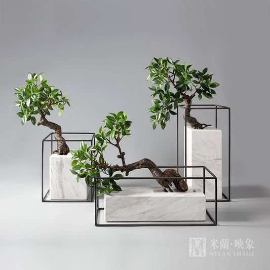 White Marble Vase
