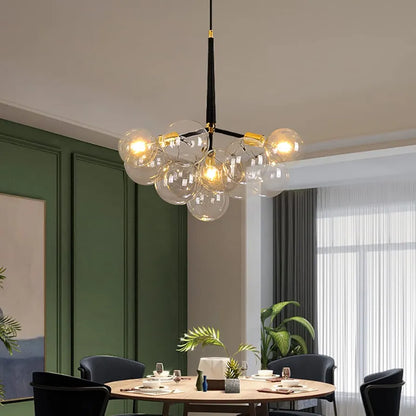 Nordic Glass Ball Bubble Chandelier 8969-3