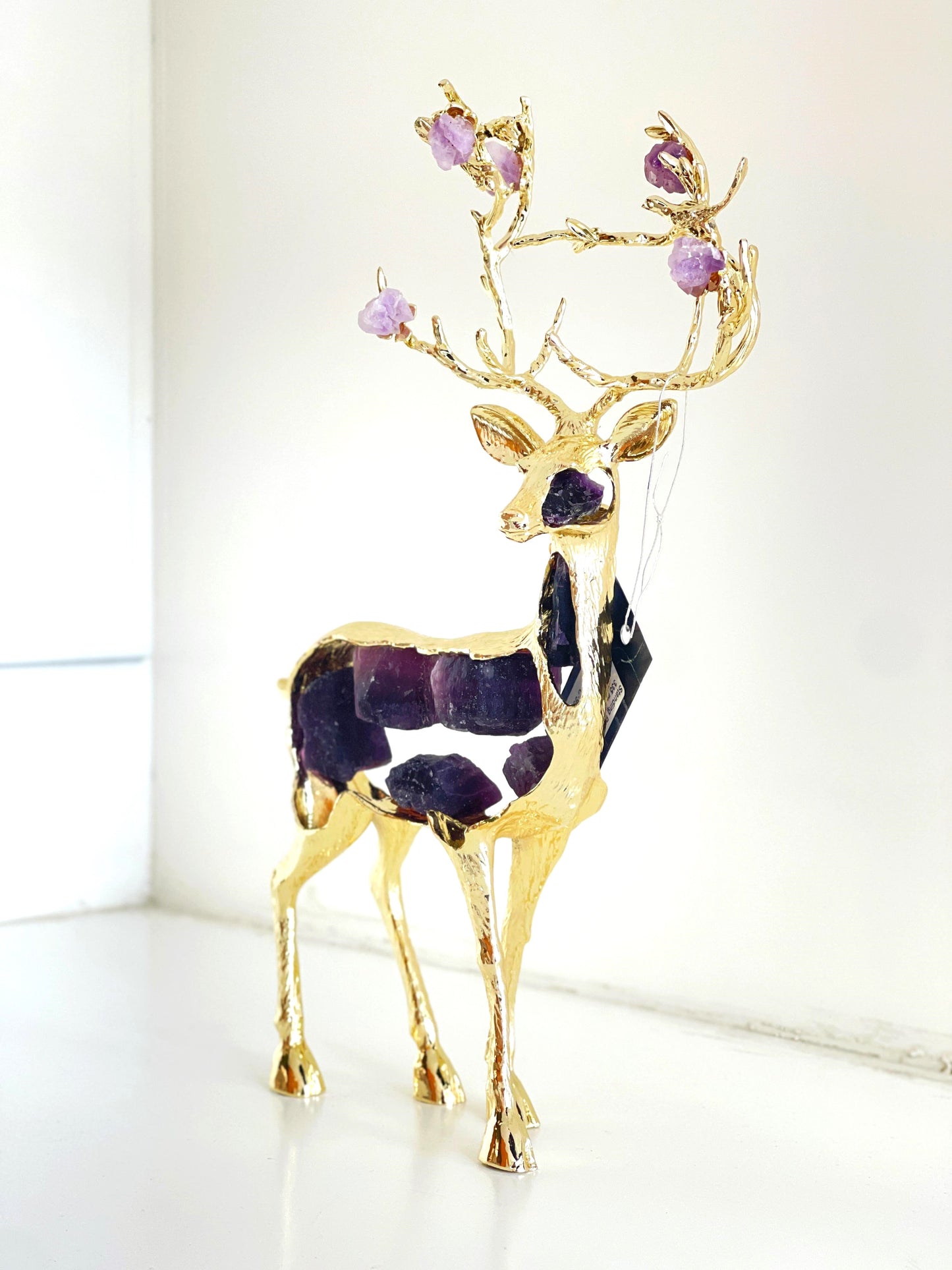 Exclusive Gold Reindeers Set of 2 FYPC-9