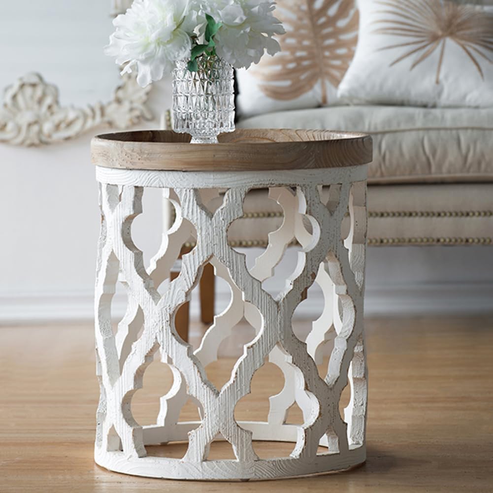Farmhouse Style Side Table A094