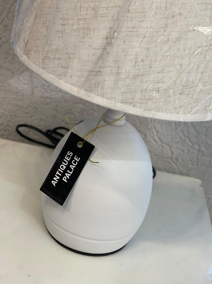 Nordic Table Lamp with Fabric Lantern