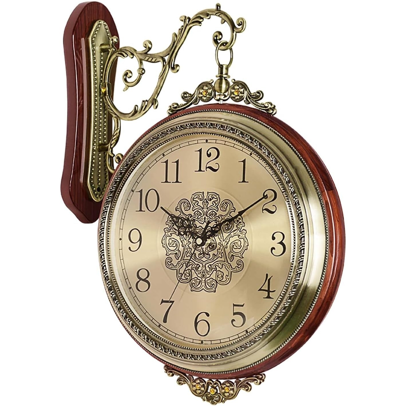 Double Sided Wall Clock K006-2