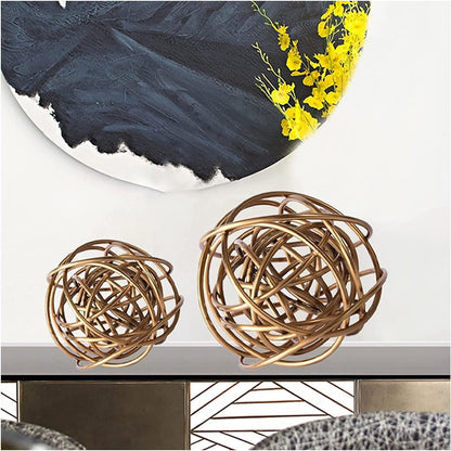 Nordic Creative Geometric Spherical Ornaments B0020/B0021