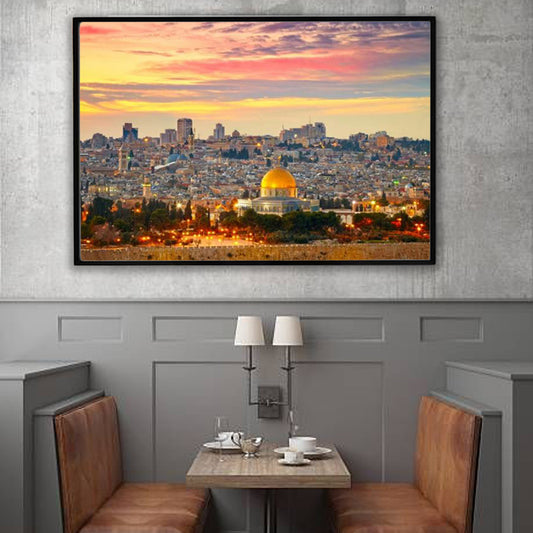 The Dome of the Rock (Qubbah al-Sakhrah) Wall Paint LCK-JR-3