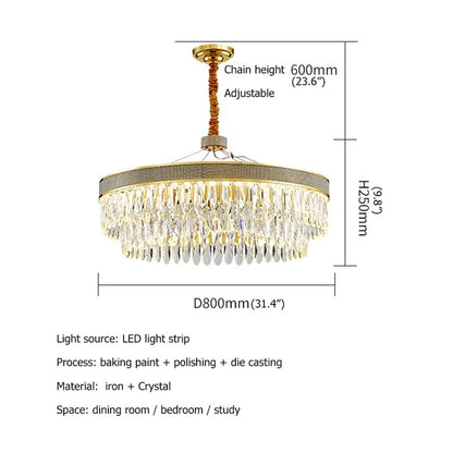 Crystal Chandelier 8233