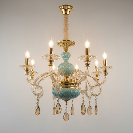 European Style Living Room Crystal Chandelier 8105