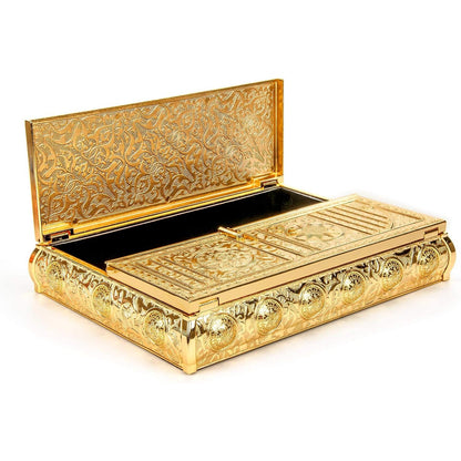 Quran Box with Stand, Kaaba Door Design JW808L