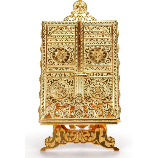Quran Box with Stand, Kaaba Door Design JW808L