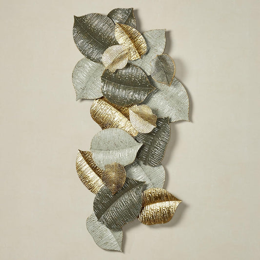 Iron Leaves Wall Decor 15964