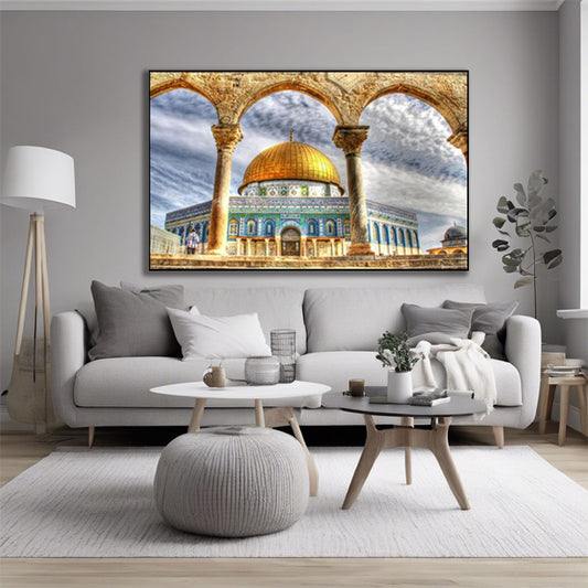 The Dome of the Rock (Qubbah al-Sakhrah) Wall Paint LCK-JR-1