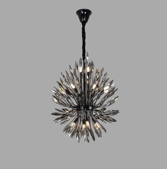 Black Crystal Chandelier 336ABK