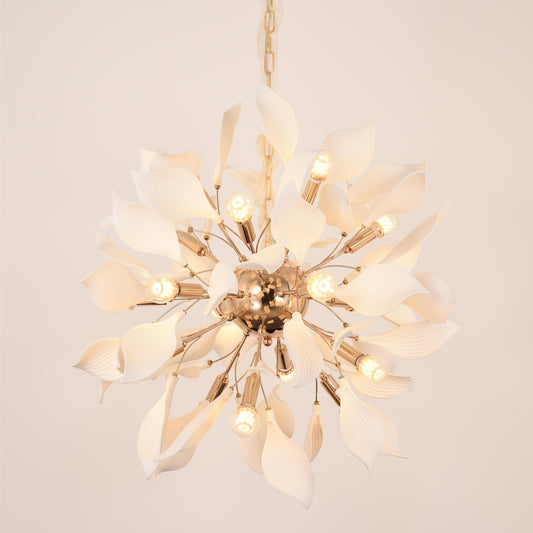 Murano Glass Petals Blooming Chandelier 6778