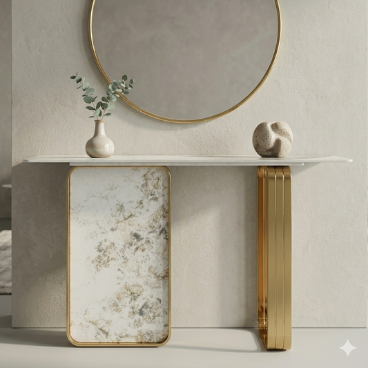 Aurora Sintered Stone Console Table N25-31