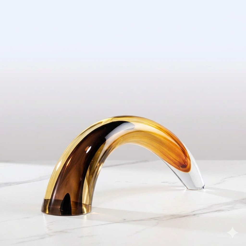 Glass Horn Sculpture Li26/56, Li26/57