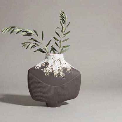 Modern Textured Ceramic Vase Li26/42, Li26/43