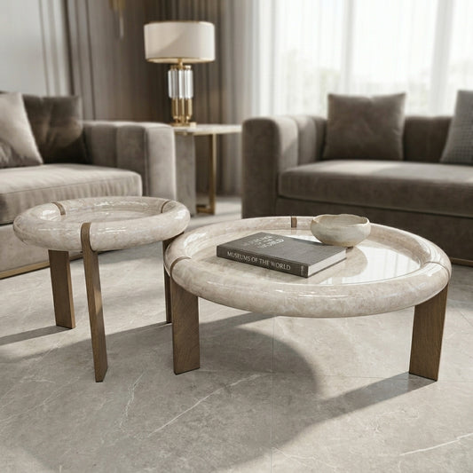 The Dune Curved Table Set IMD-50-55