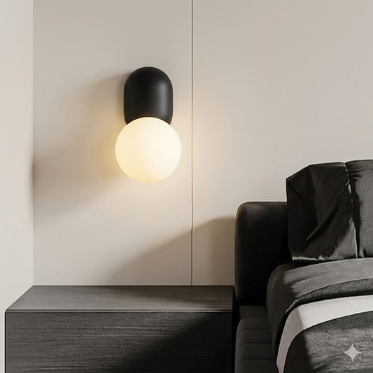 Nordic Glass Glow Wall Light W72C & W70B