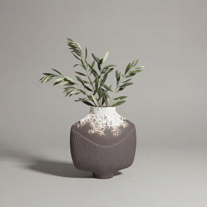 Modern Textured Ceramic Vase Li26/42, Li26/43