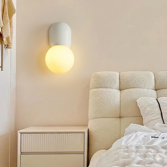 Nordic Glass Glow Wall Light W72C & W70B