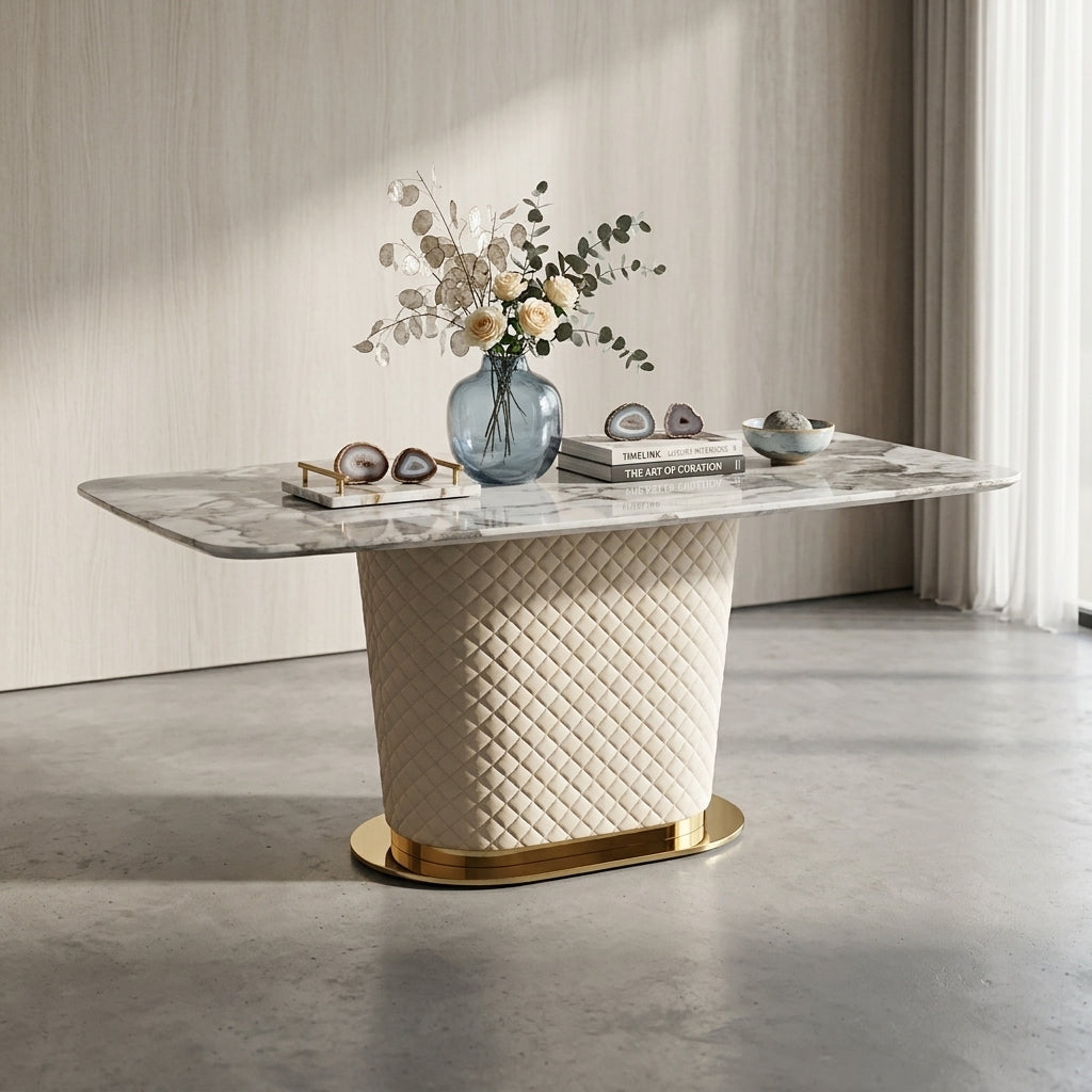 Verona Luxury Marble Dining Table IMD-1-9/IMD-56-59