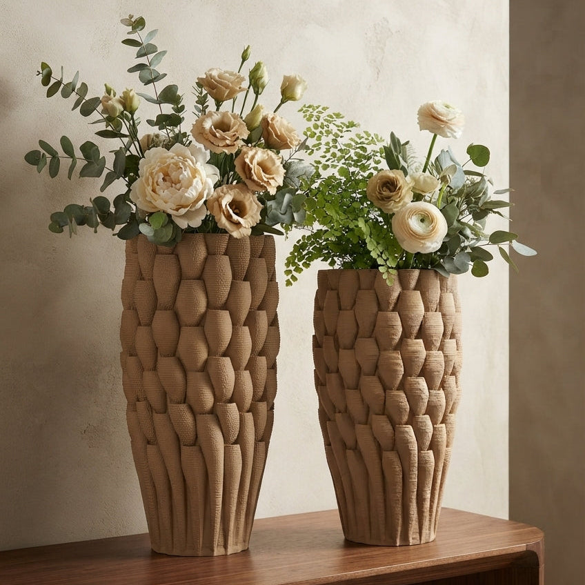 Relief Woven Vase Set Li27/7