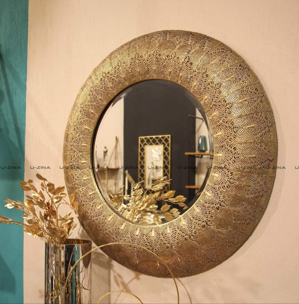 Antique Gold Wall Mirror