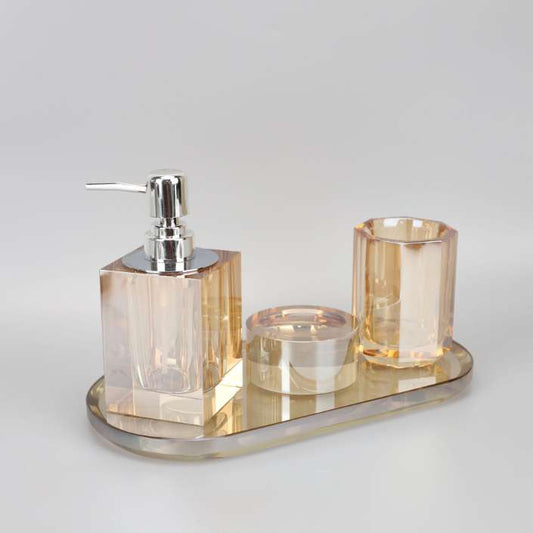 Crystal Bathroom Accessory Set Li26/6