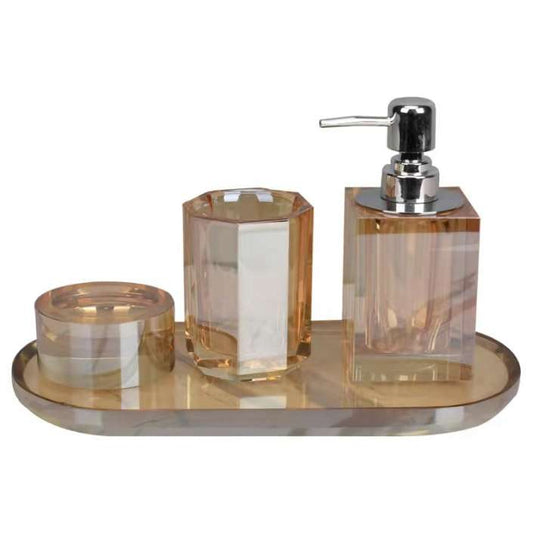 Crystal Bathroom Accessory Set Li26/6