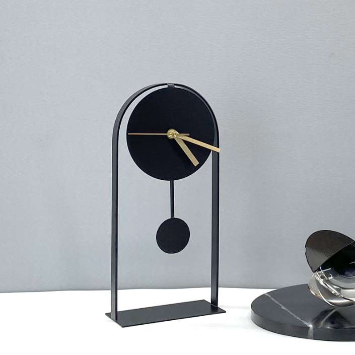 Metal Pendulum Table Clock Li26/7