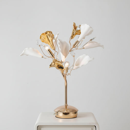Ceramic Floral Table Lamp 6860/3T