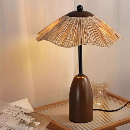 Hedum Straw Table Lamp RT9279