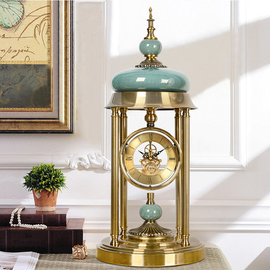 LUXURY TOWER TABLE CLOCK 6883-1